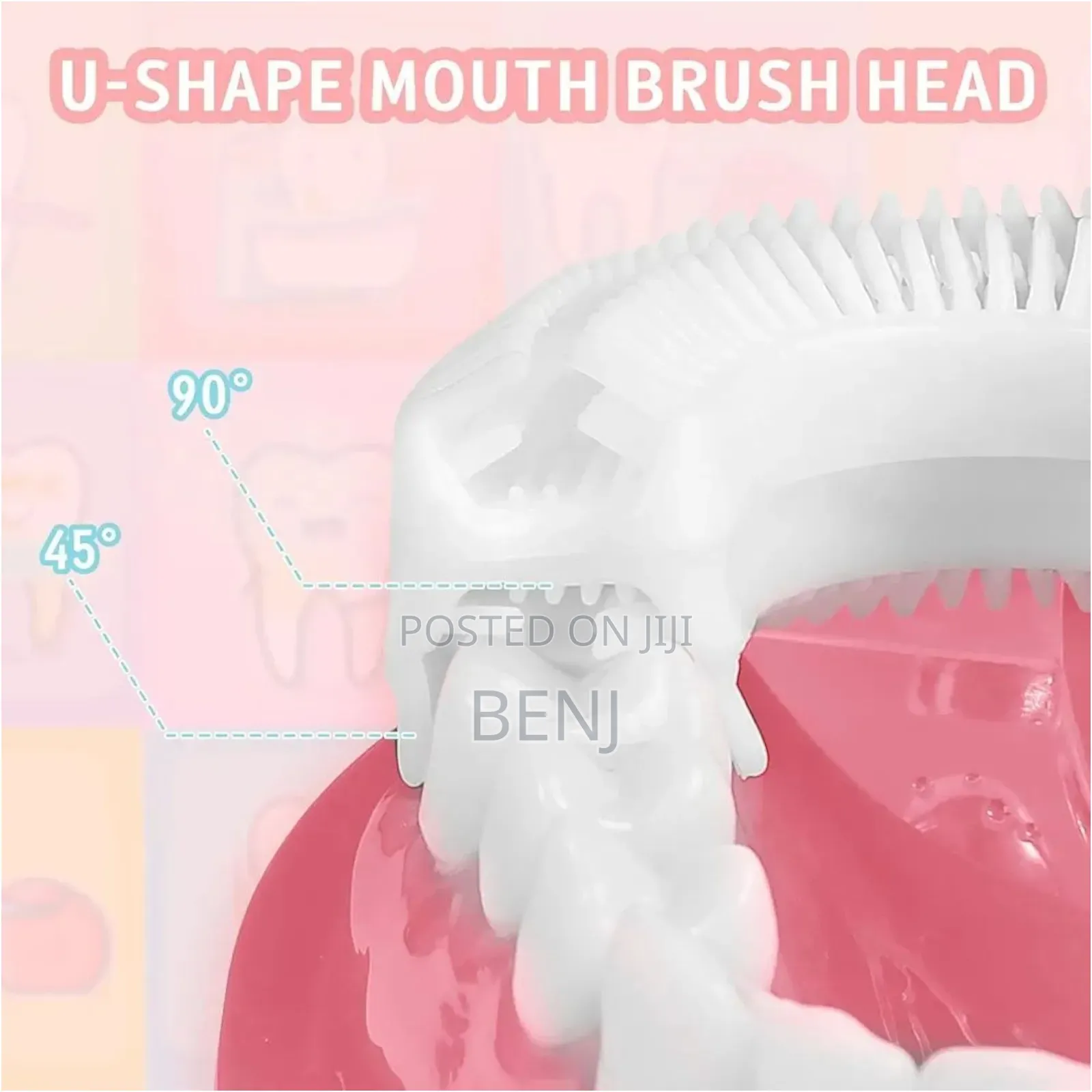 U-Shaped Toddlers and Babies Toothbrush | 2-12 Years | Easy