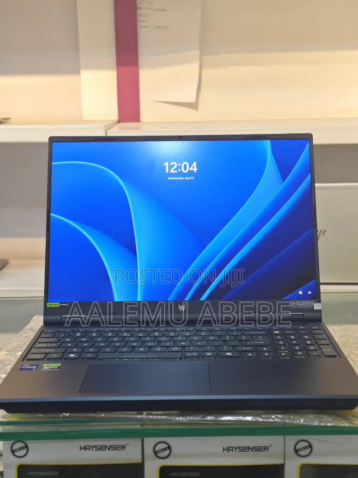 New Laptop Acer Predator Helios Neo 16 16GB Intel Core I9 SSD 1T