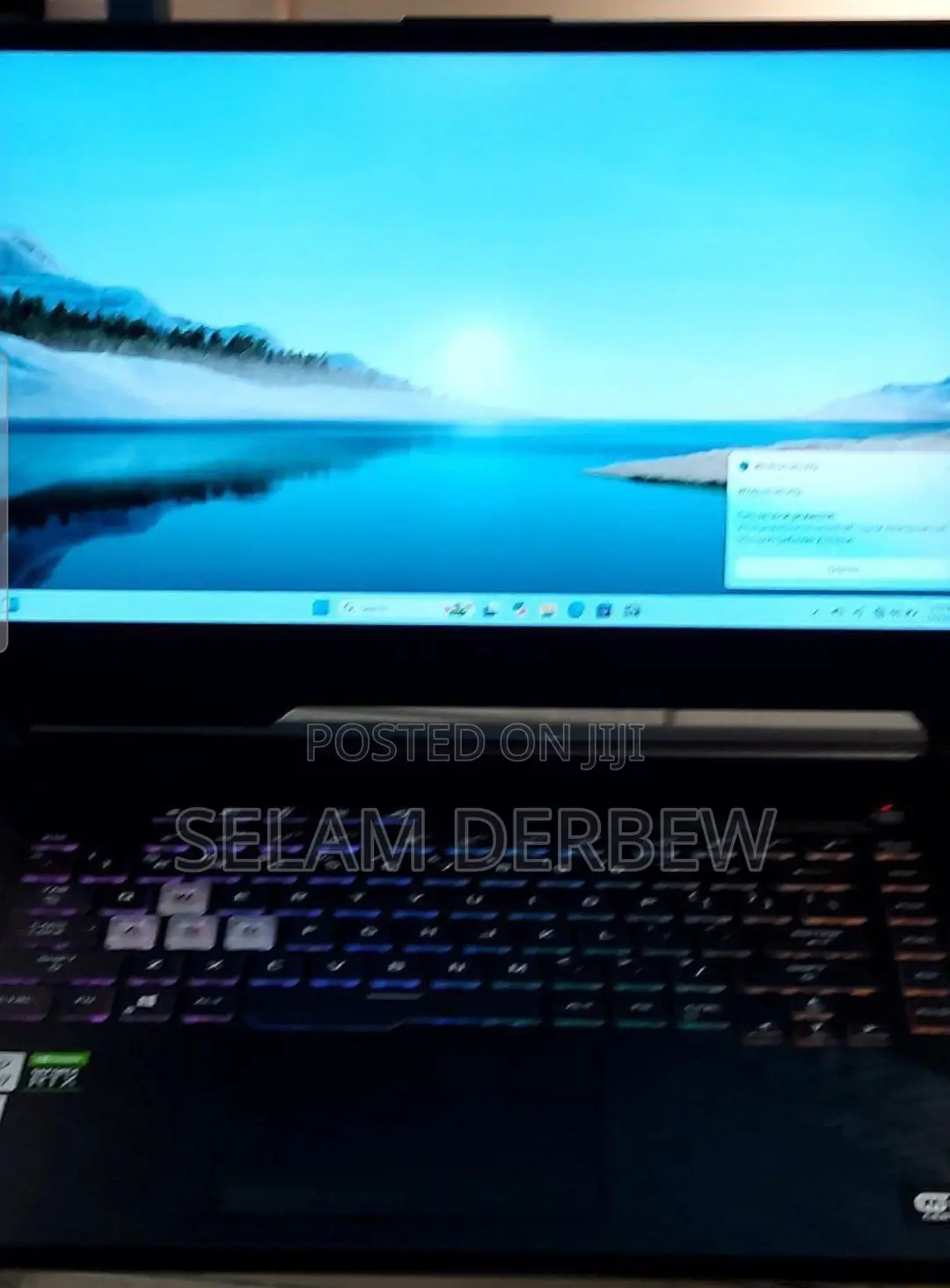New Laptop Asus ROG Strix G15 16GB Intel Core I7 SSD 1T
