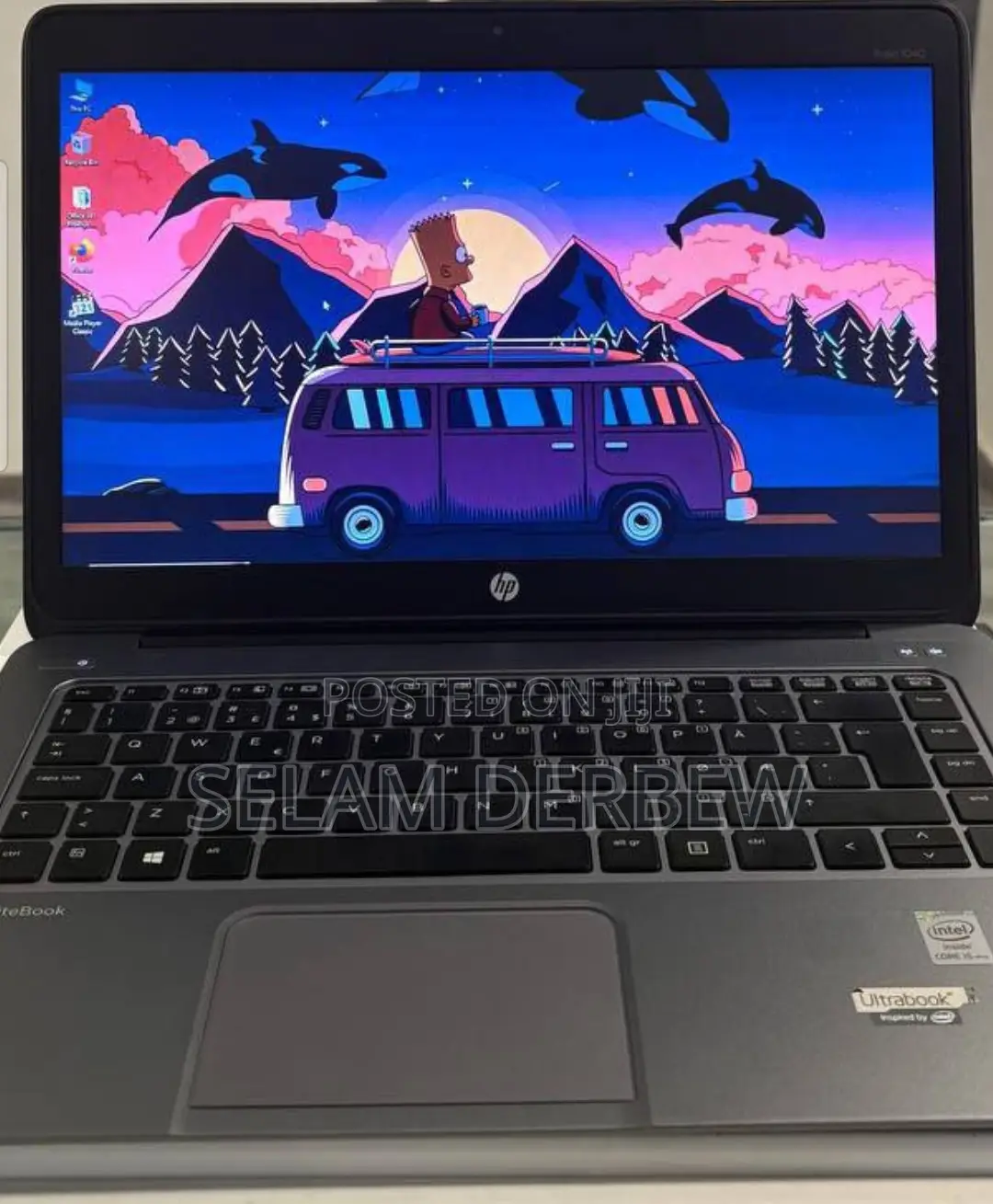 New Laptop HP EliteBook Folio 8GB Intel Core I5 SSD 256GB