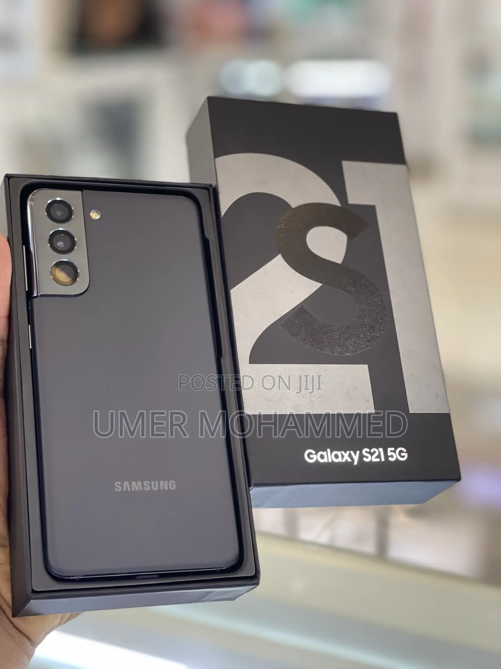 New Samsung Galaxy S21 5G 256 GB Black