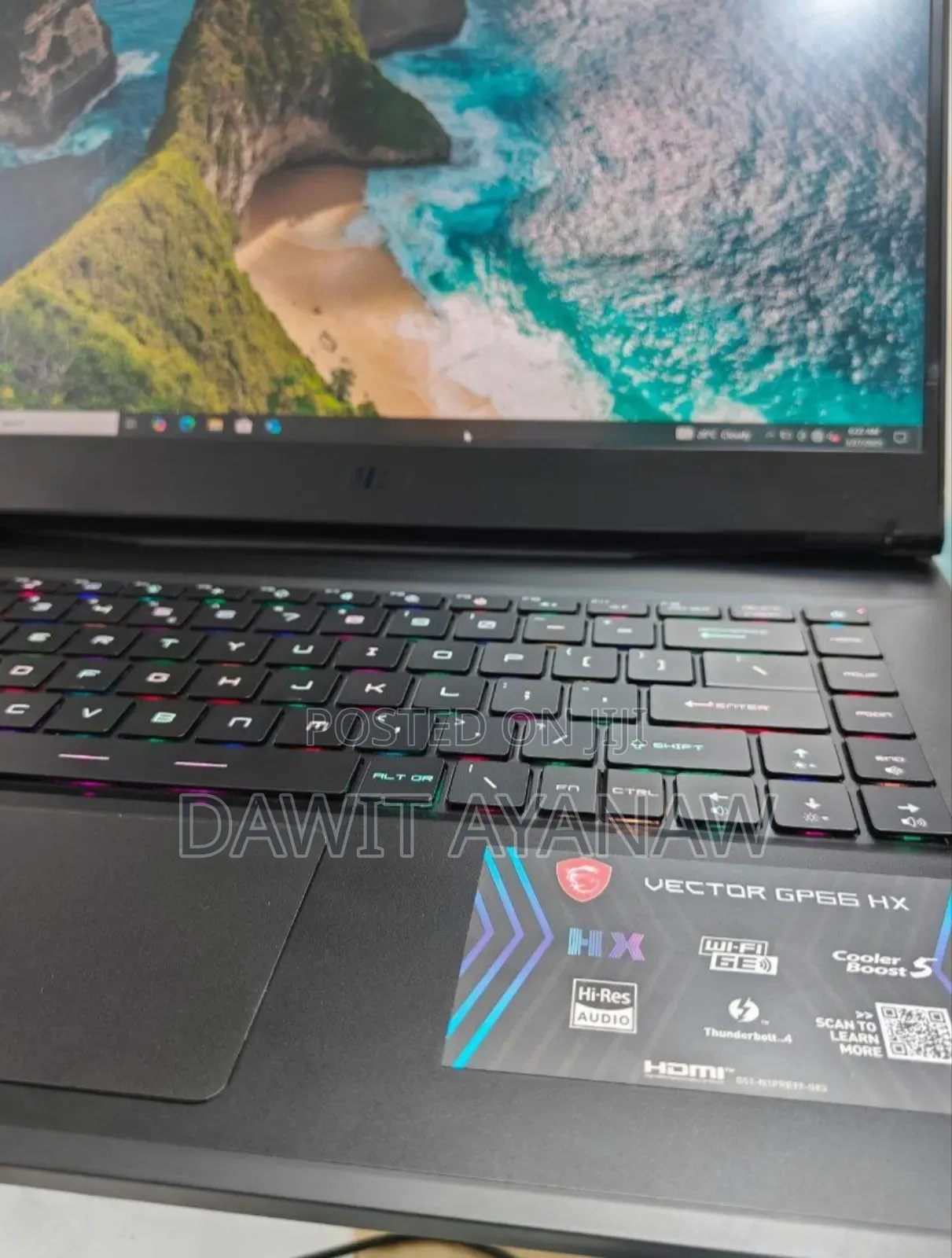 New Laptop MSI 32GB Intel Core I7 SSD 1T