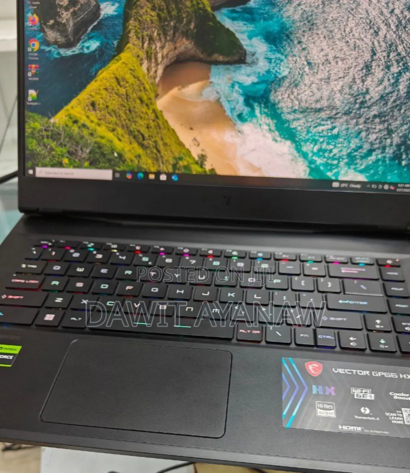 New Laptop MSI 32GB Intel Core I7 SSD 1T