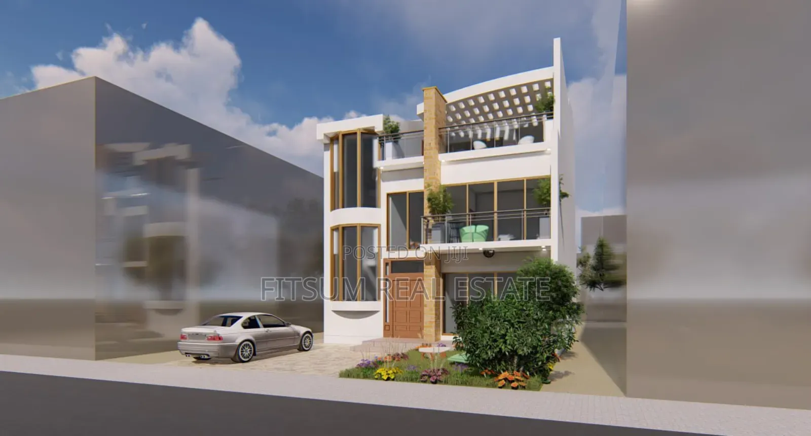 Furnished 4bdrm House in Jh Semix Real Estate, Yeka for sale