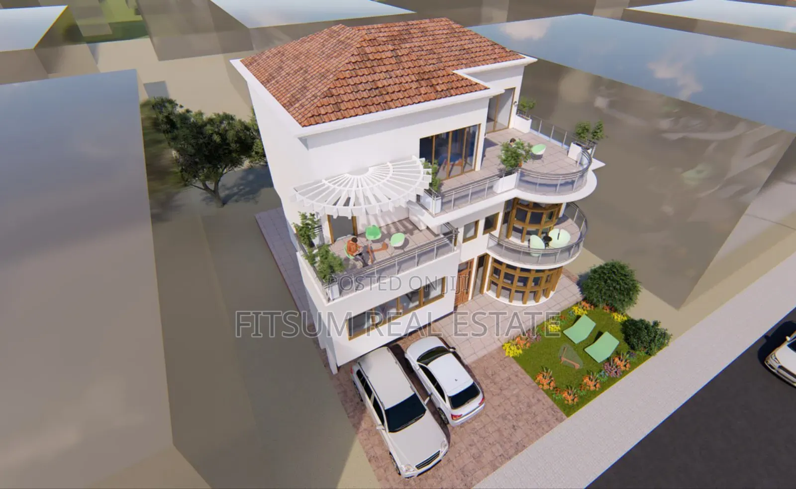 Furnished 4bdrm House in Jh Semix Real Estate, Yeka for sale