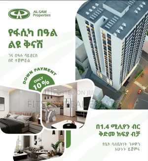 1bdrm Apartment in Alsam Properties, Lideta for sale