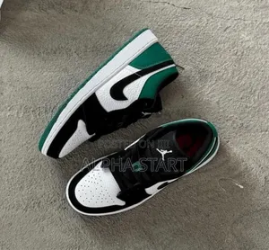 #Nike Air #Jordan 1 #Pin Green #Low Shoes for Woman's