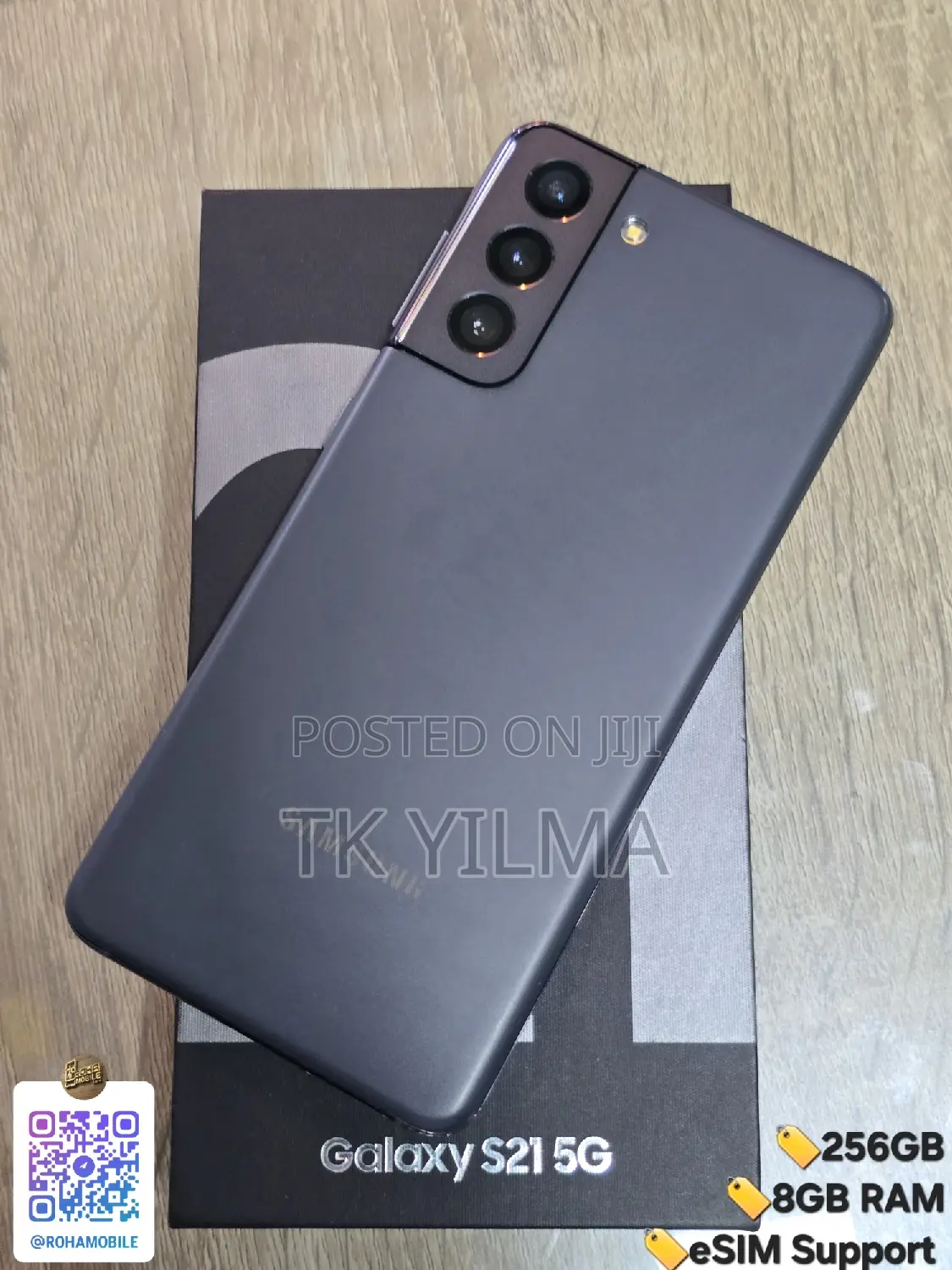 New Samsung Galaxy S21 5G 256 GB Gray