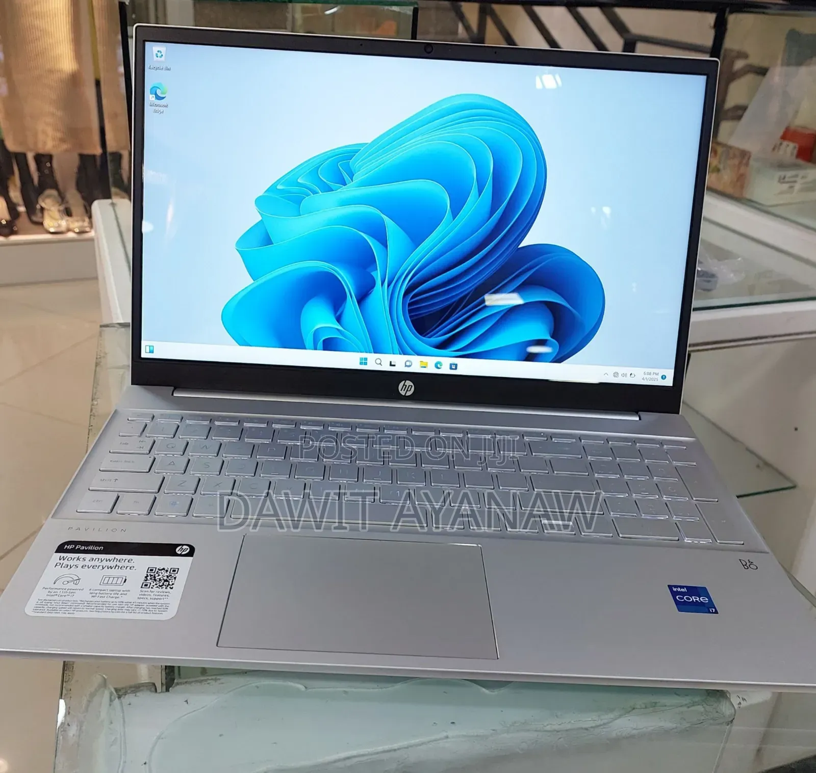 New Laptop HP Pavilion 15 8GB Intel Core I7 SSD 1T