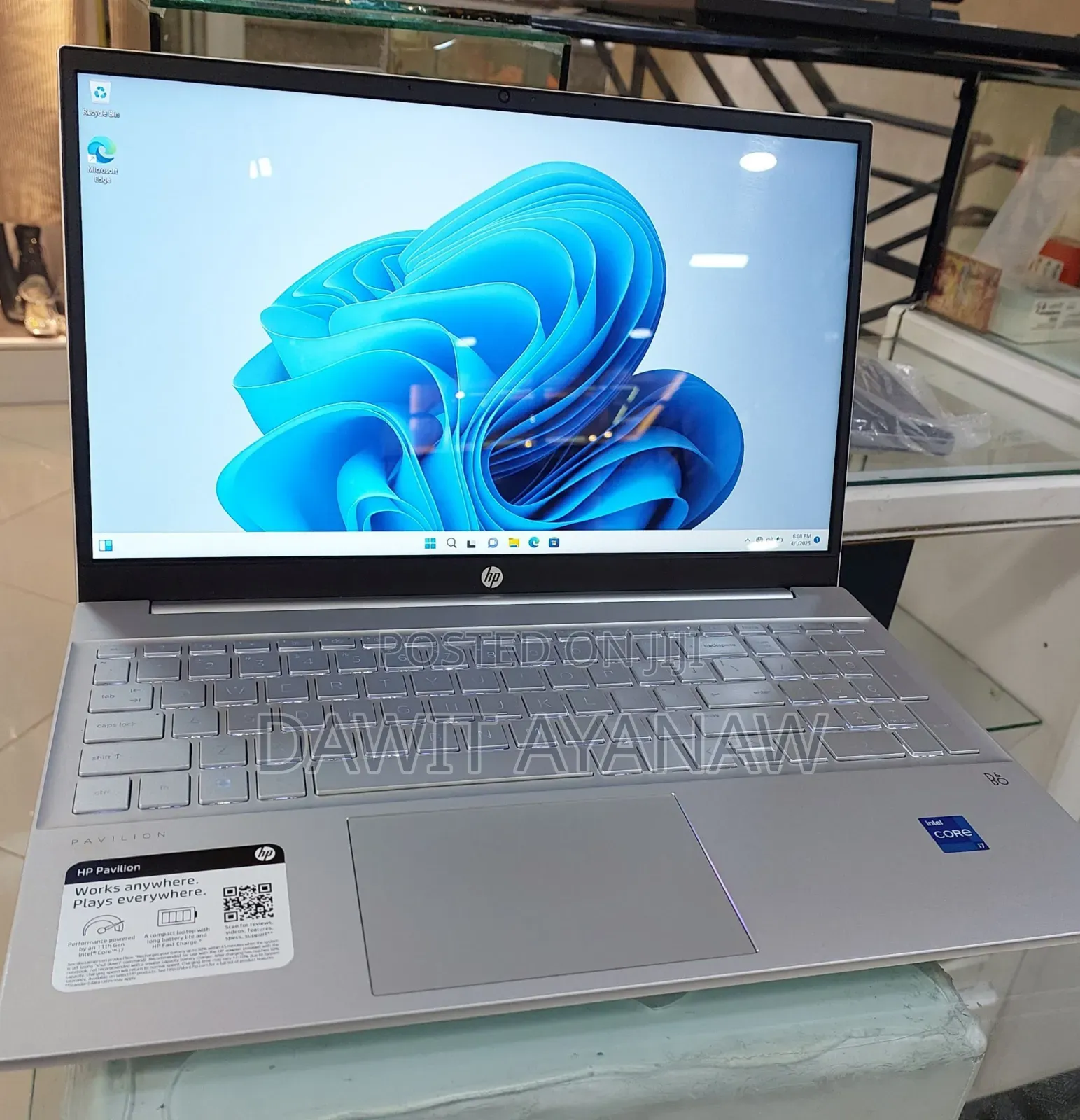 New Laptop HP Pavilion 15 8GB Intel Core I7 SSD 1T