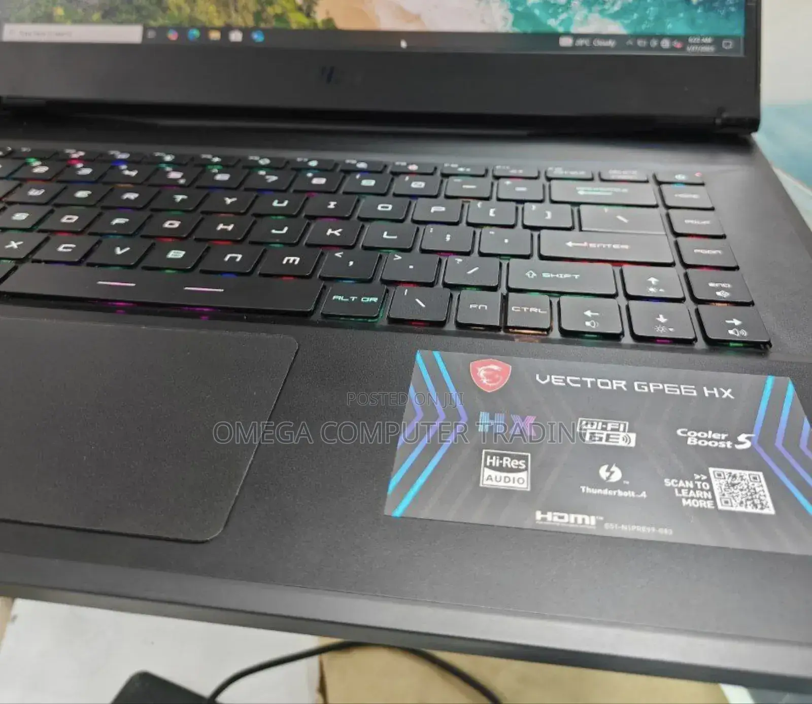New Laptop MSI Vector GP68 HX 13V 16GB Intel Core i7 SSD 1T