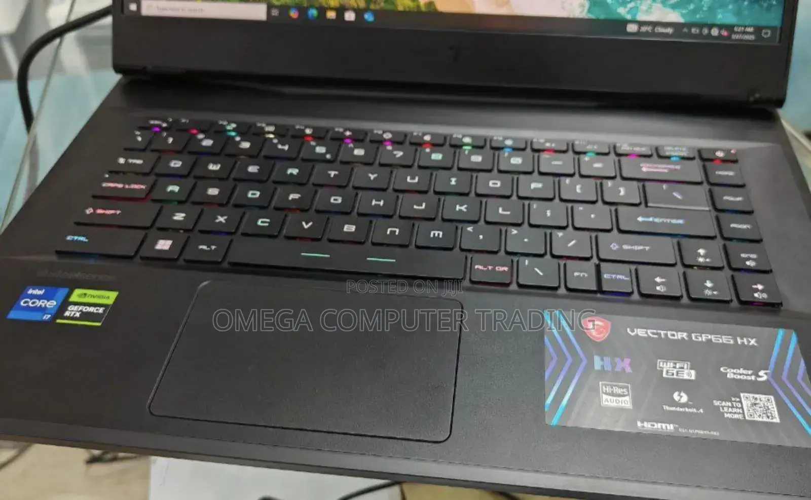 New Laptop MSI Vector GP68 HX 13V 16GB Intel Core i7 SSD 1T