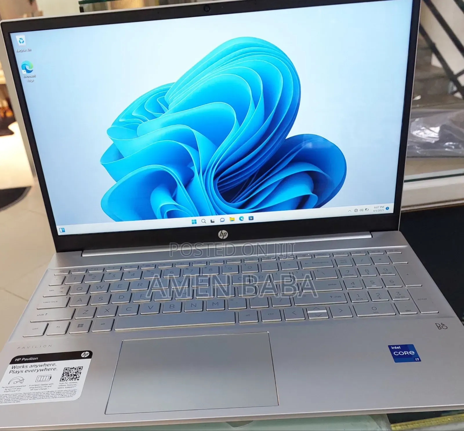 New Laptop HP Pavilion 15 8GB Intel Core I7 SSD 1T