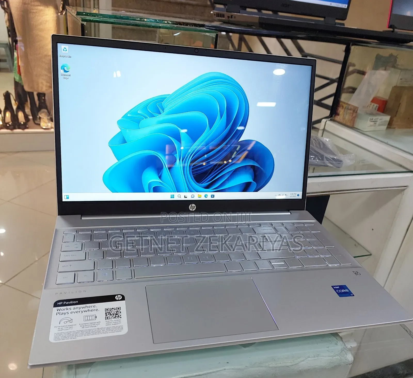 New Laptop HP Pavilion 15 8GB Intel Core I7 SSD 1T