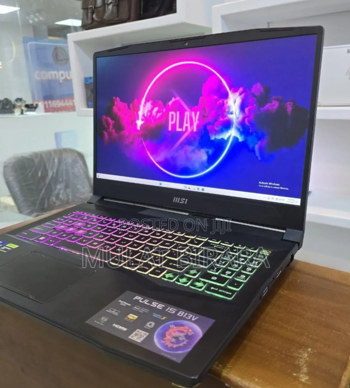 New Laptop MSI Pulse GL76 16GB Intel Core I7 SSD 1T