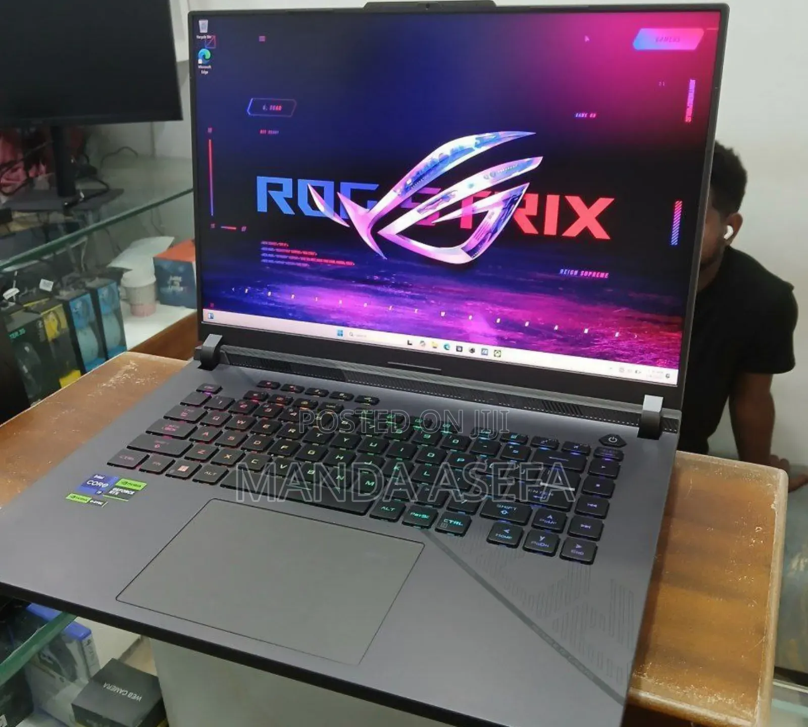 New Laptop Asus ROG Strix G16 G614 32GB Intel Core I9 SSD 1T
