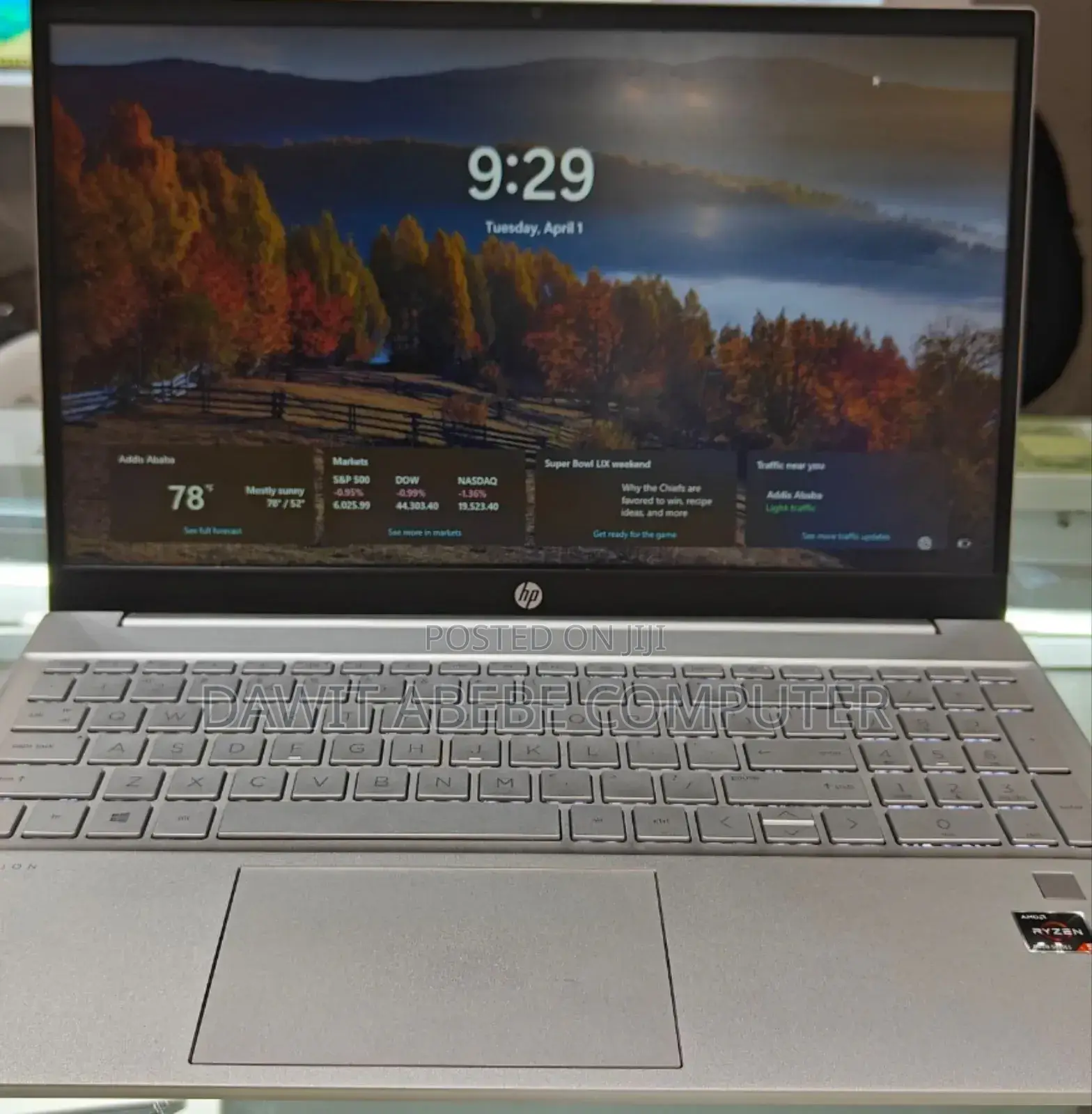 New Laptop HP Pavilion 15 8GB AMD Ryzen 5 SSD 512GB