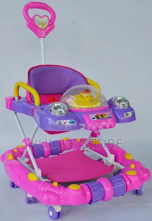 Photo - Baby Walker With Canopy Play Panel