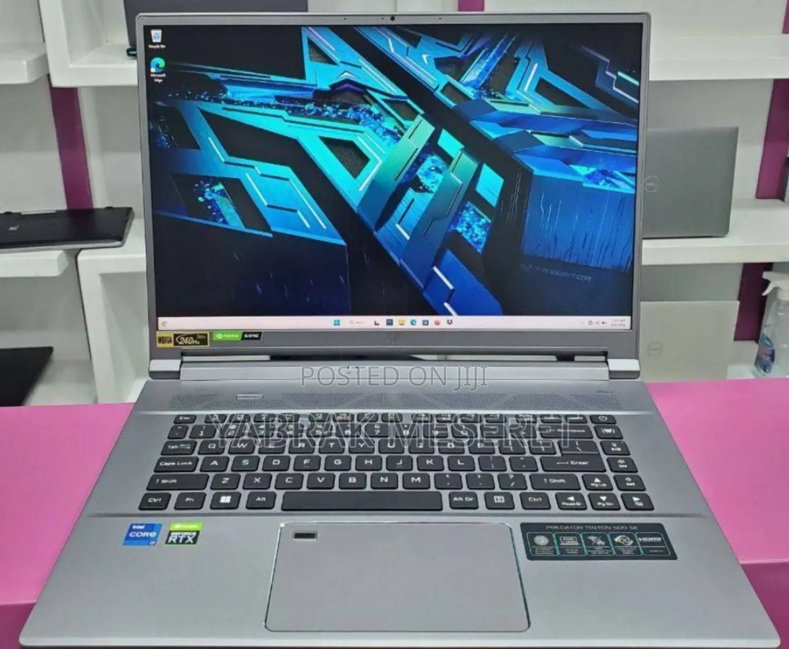 New Laptop MSI 16GB Intel Core I7 SSD 1T