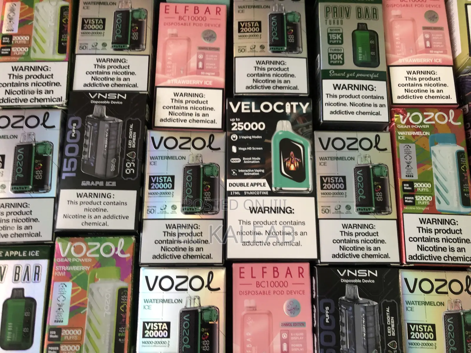 10000 Puff to 25000 Puff Vapes