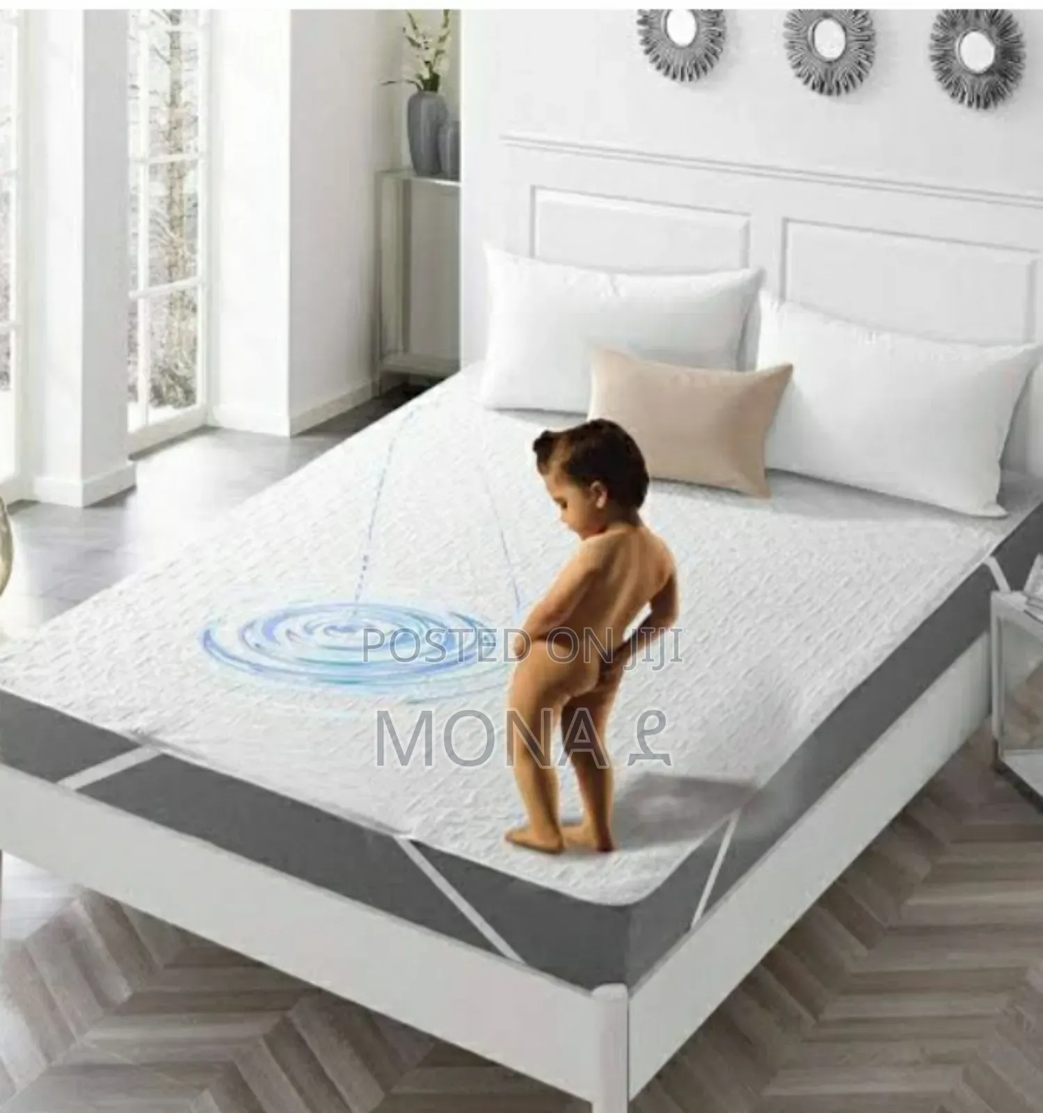 ማንኛውንም ፈሳሽ ነገር የማያሳልፍ የፍራሽ ልብስ