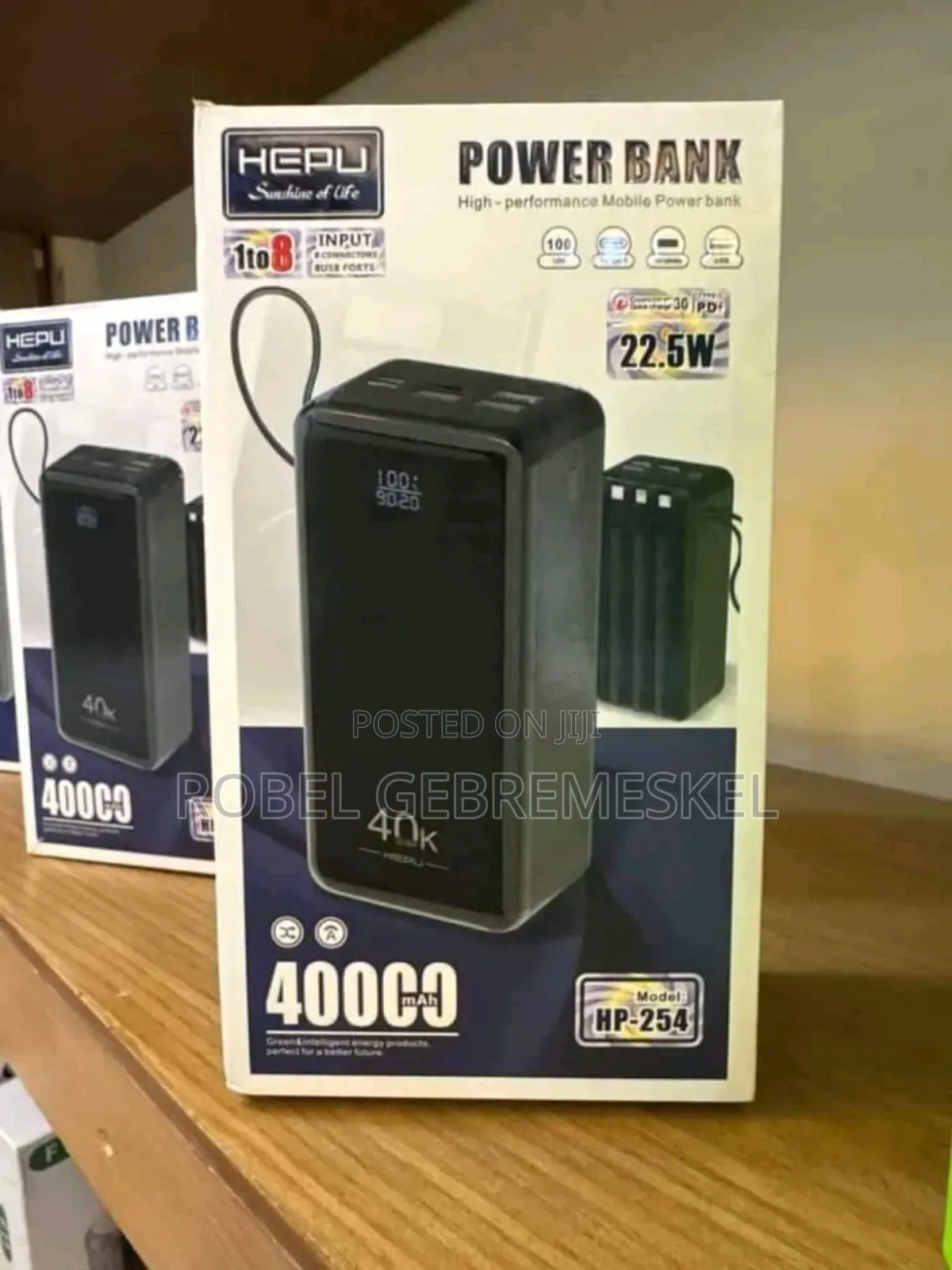 Hepu 40,000mah Power Bank 