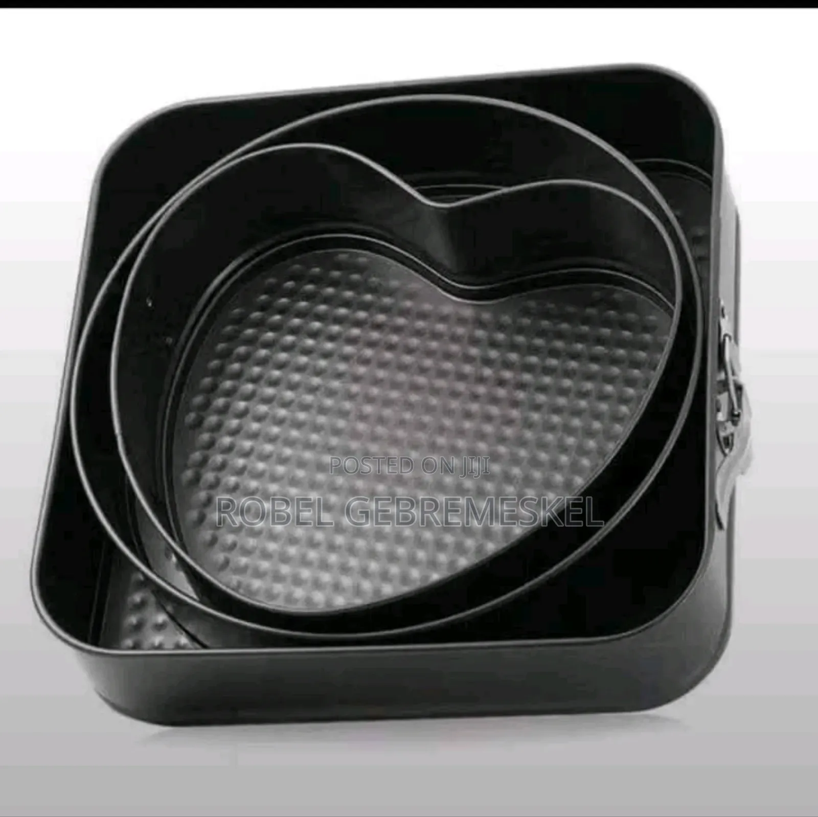 3pc Shape Cake Mould