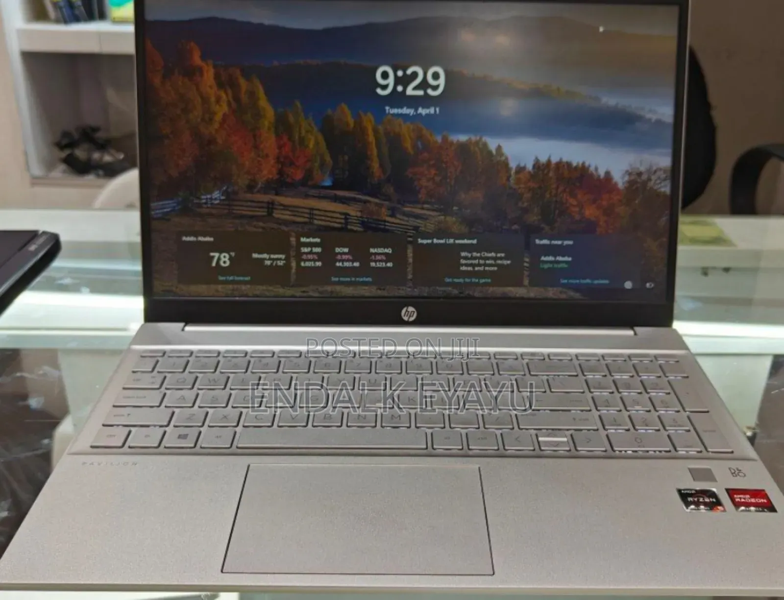 New Laptop HP 8GB AMD Ryzen 5 SSD 512GB