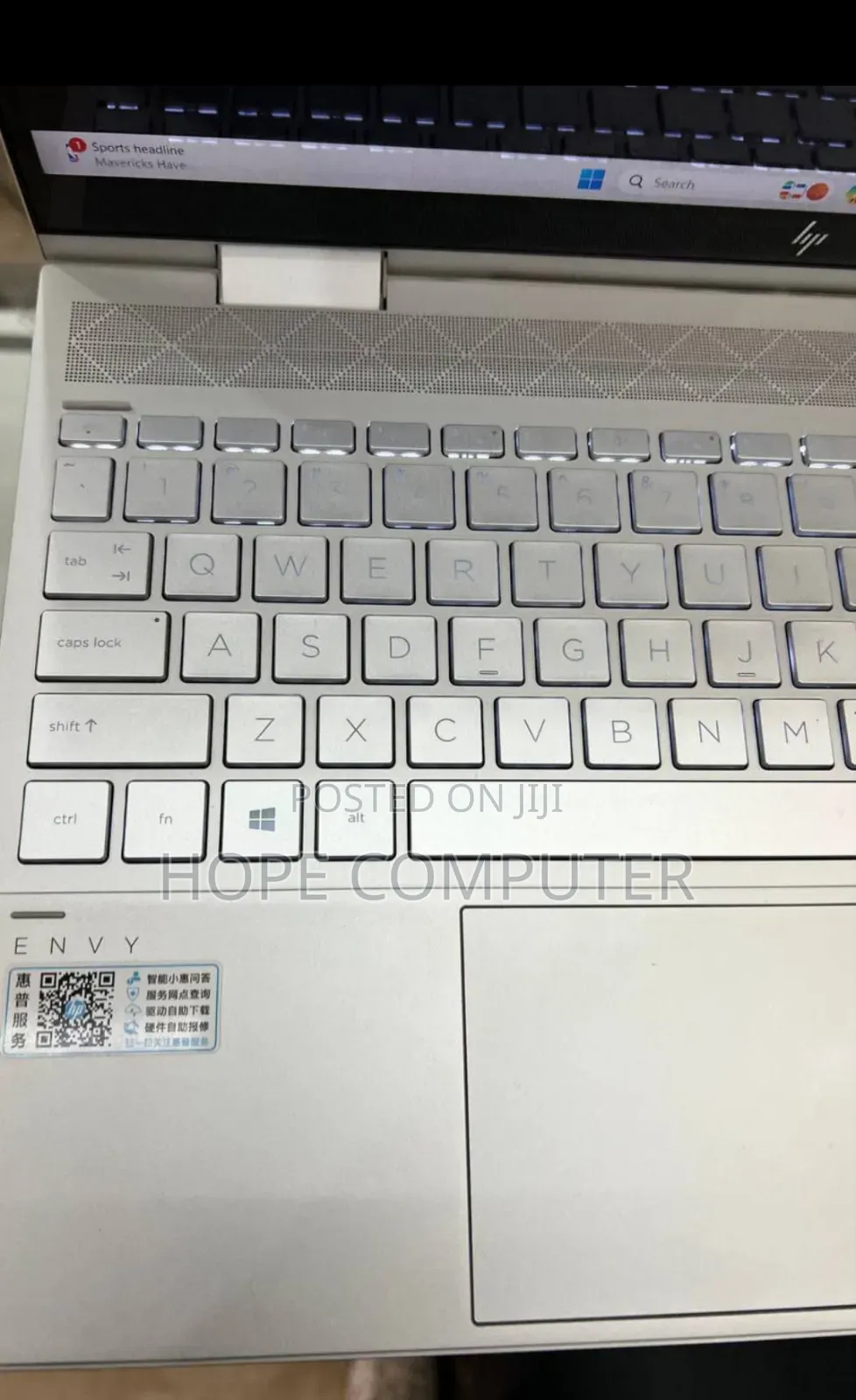 New Laptop HP Envy X360 16GB Intel Core I7 SSD 512GB