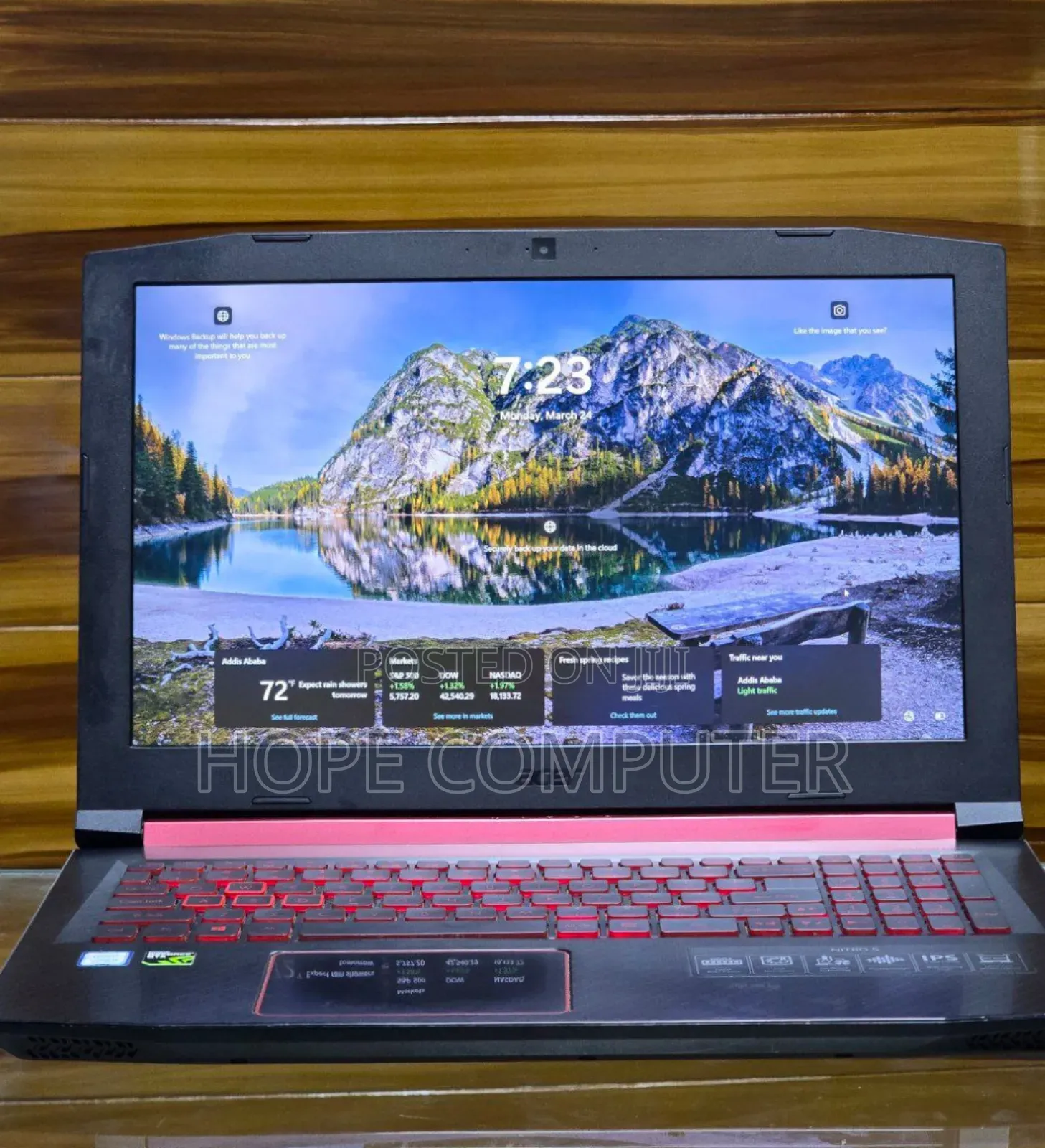 New Laptop Acer Nitro 5 8GB Intel Core I5 SSD 256GB