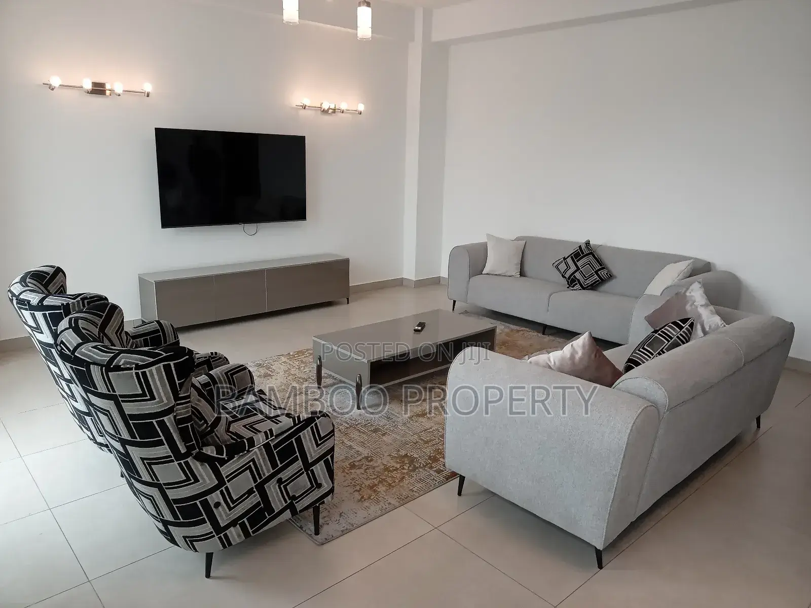Furnished 3bdrm Apartment in Bole for rent