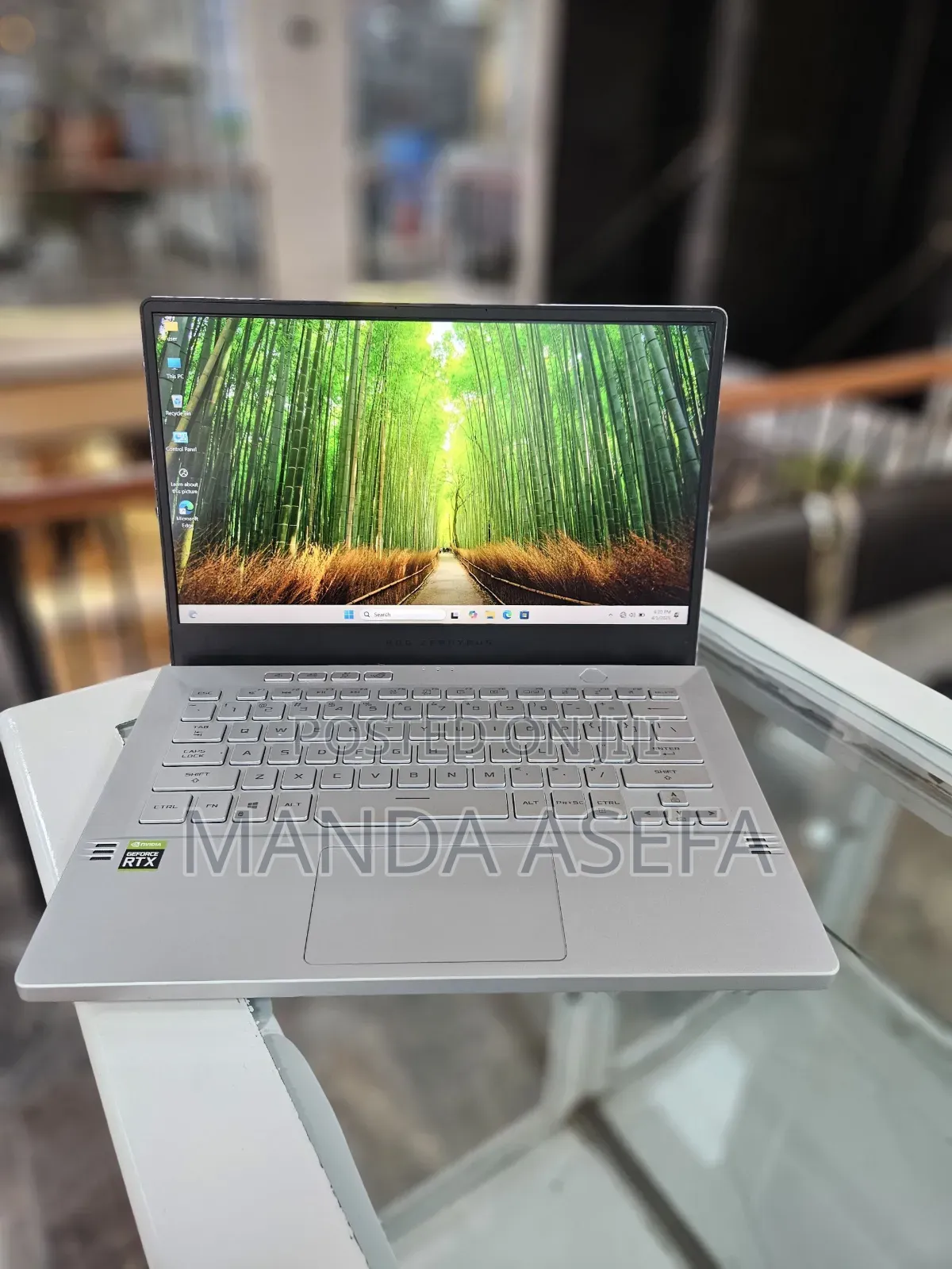 New Laptop Asus ROG Zephyrus G15 16GB AMD Ryzen 9 SSD 512GB