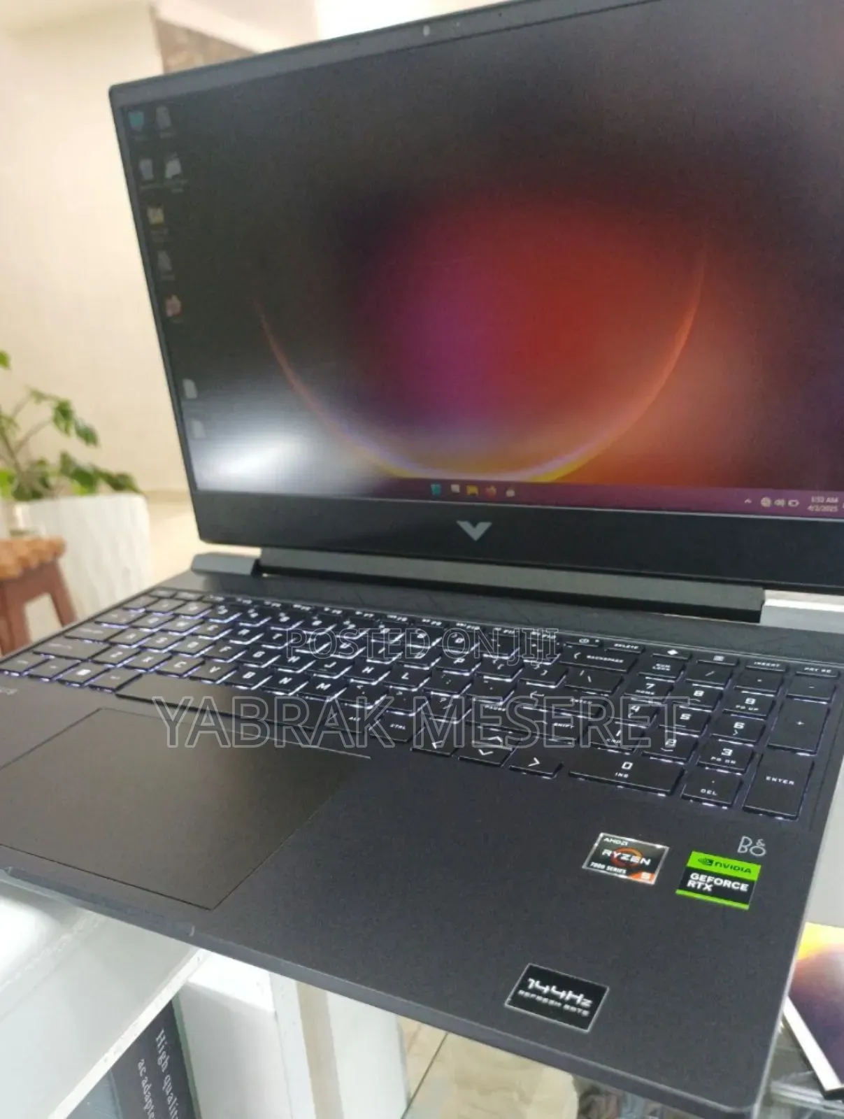 New Laptop HP Victus 15 8GB AMD Ryzen 5 SSD 512GB
