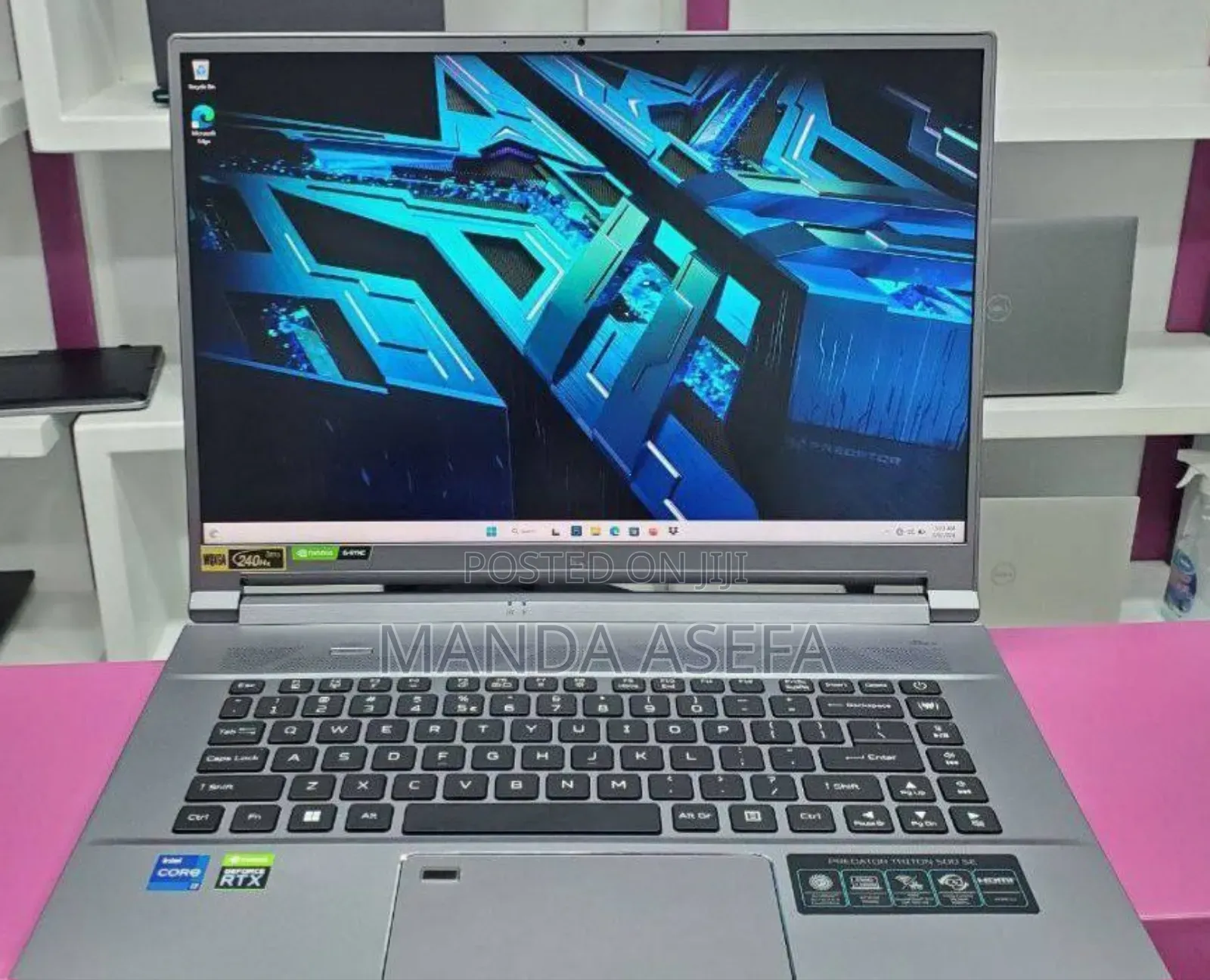 New Laptop Acer Predator Triton 500 SE 16GB Intel Core I7 SSD 1T