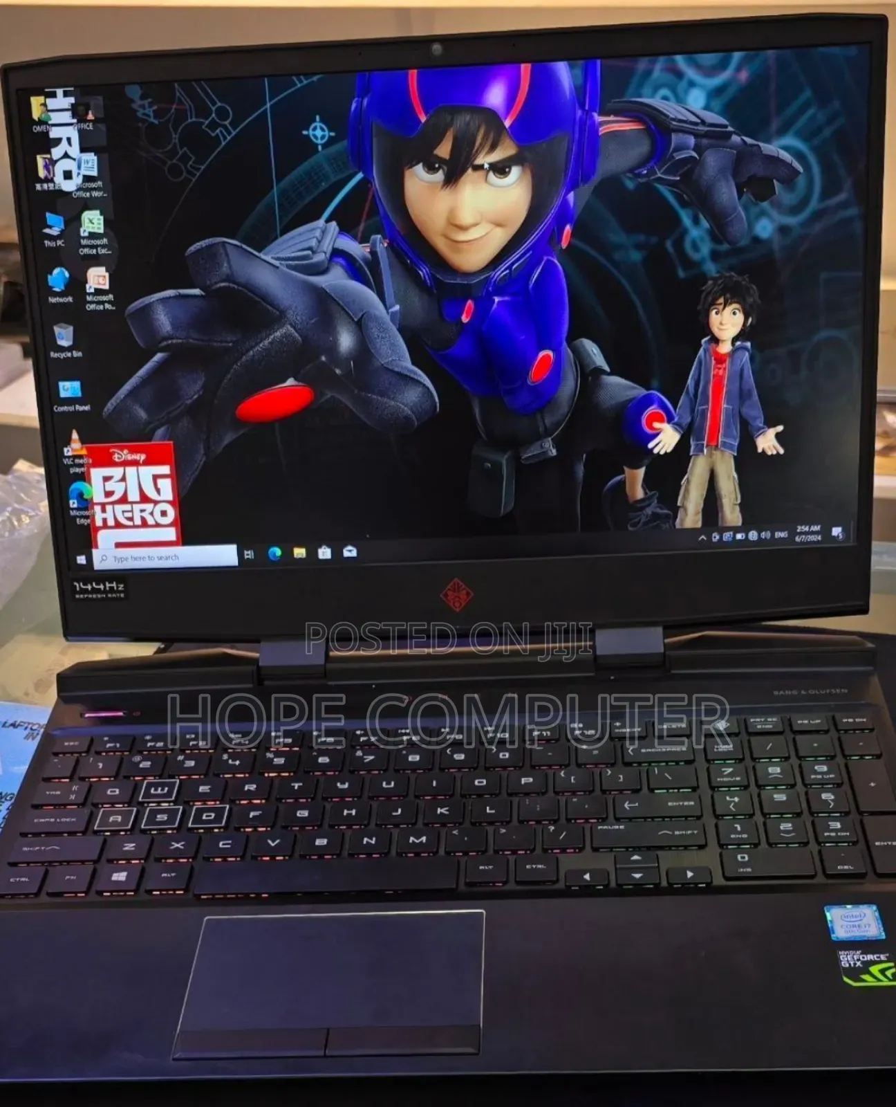 New Laptop HP Omen X 16GB Intel Core I7 SSD 128GB