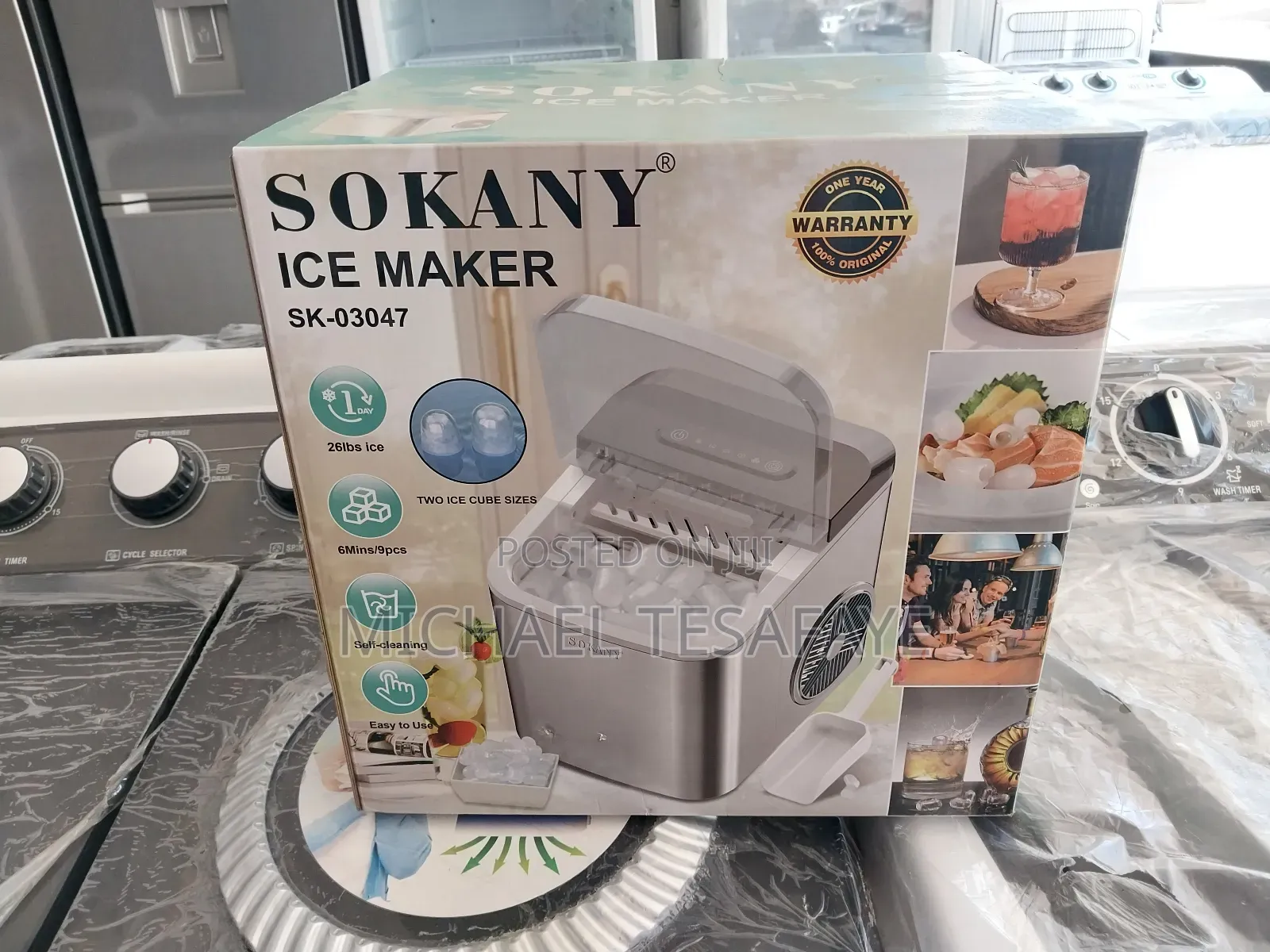 Maker Portable Bullet Ice Making Machine Portable Car Ice