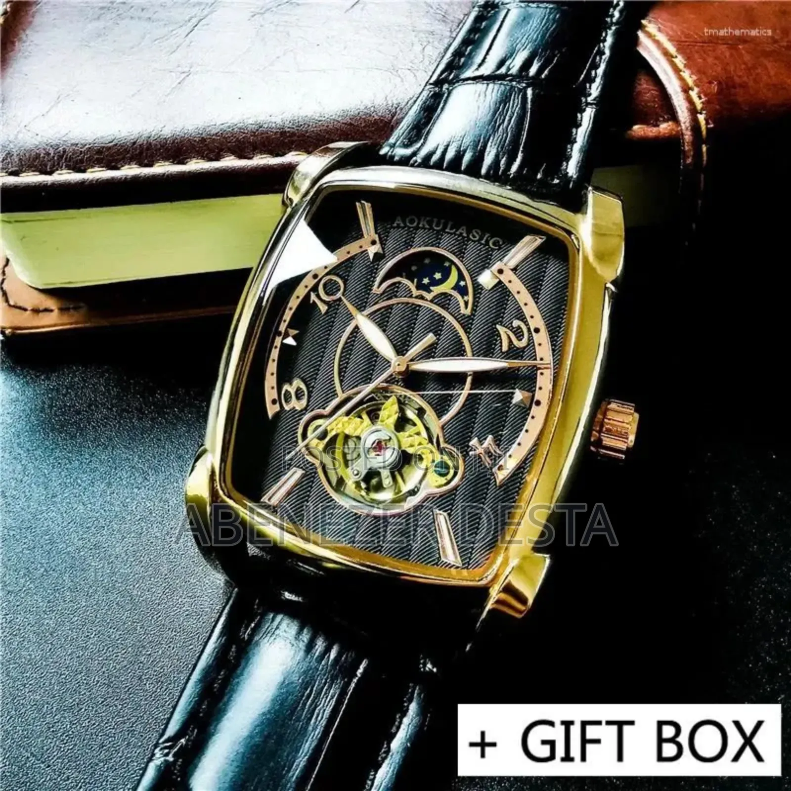 Waterproof Fashion Hollow Men's Sport Watch