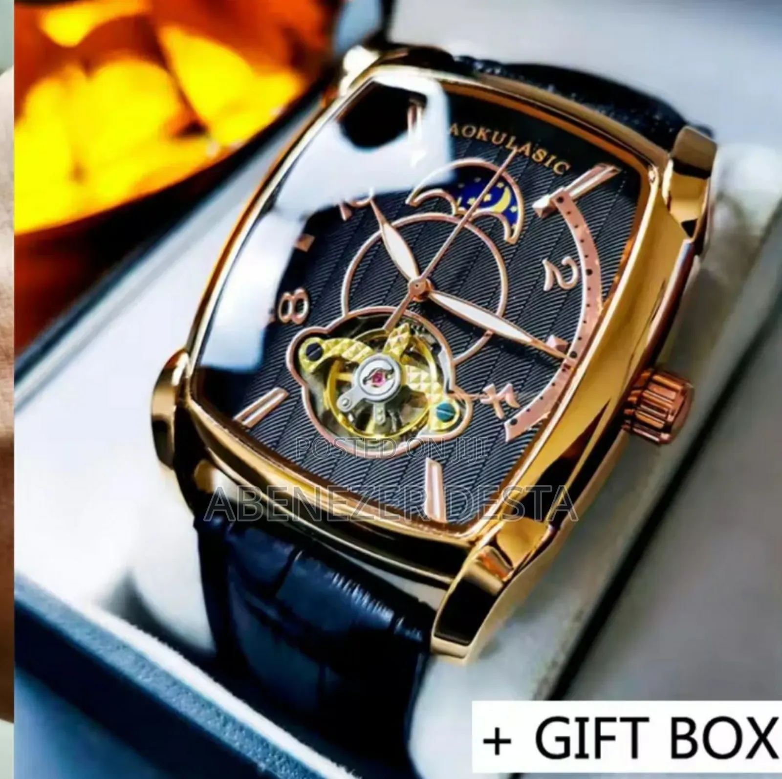 Waterproof Fashion Hollow Men's Sport Watch