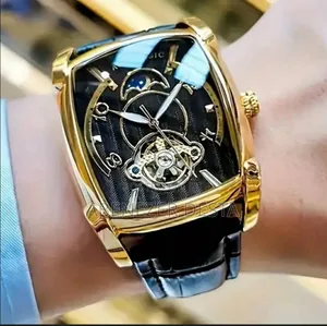 Automatic Watch Waterproof Rectangle Case