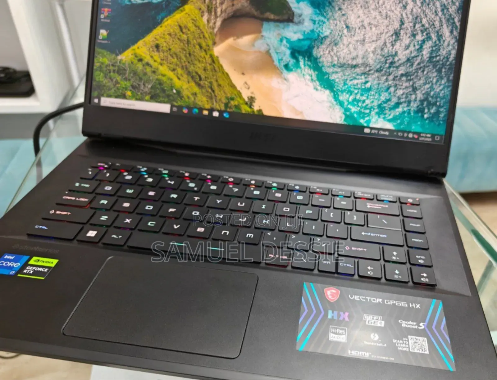 New Laptop MSI GP66 LEOPARD 10UG 32GB Intel Core I7 SSD 1T