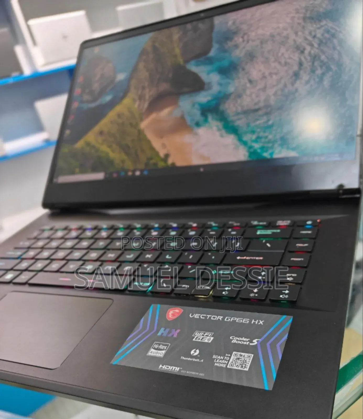 New Laptop MSI GP66 LEOPARD 10UG 32GB Intel Core I7 SSD 1T