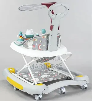 Photo -  Luxury Baby Walker With Canopy and Toy Tray