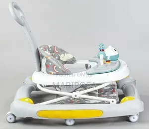  Luxury Baby Walker With Canopy and Toy Tray