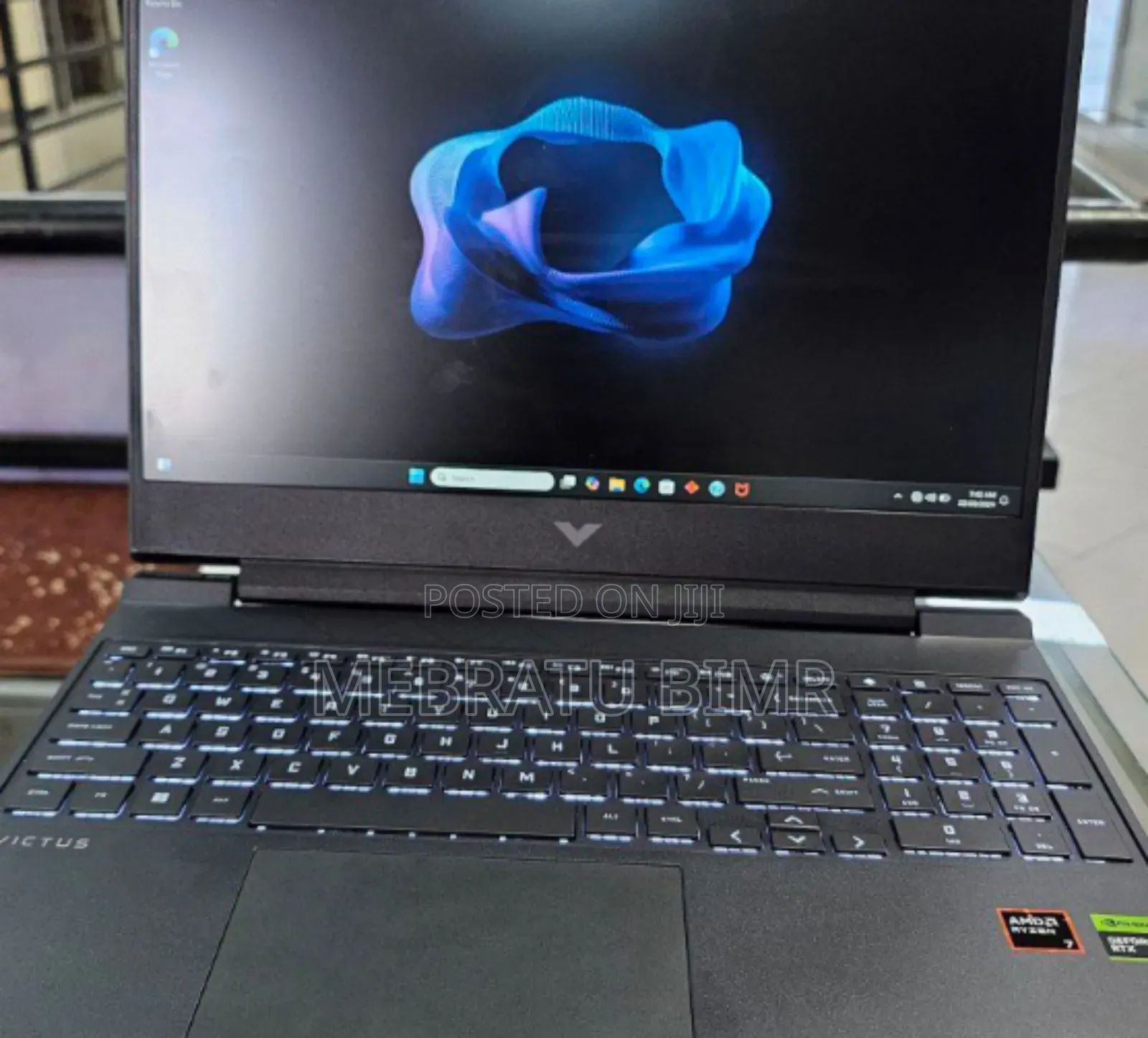 New Laptop HP Victus 15 16GB AMD Ryzen 7 SSD 1T
