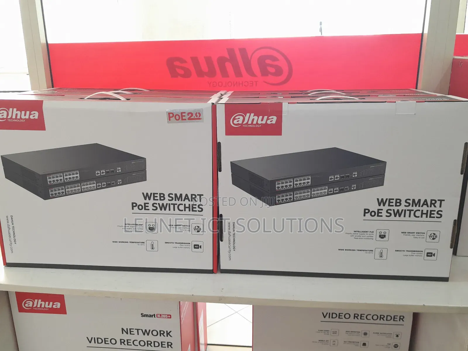 16-Port 100 MBPS +2-Port Gigabit Managed Poe Switch