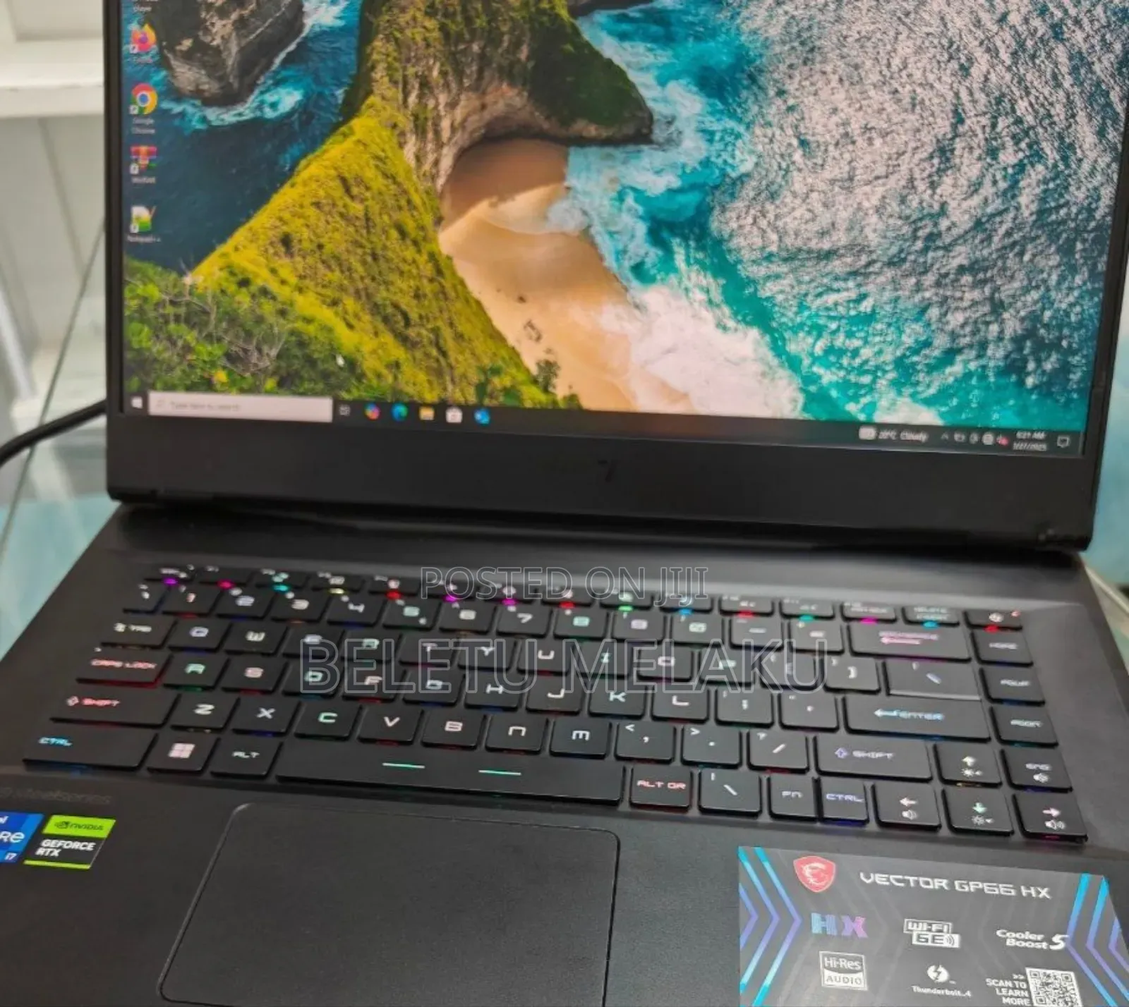 New Laptop MSI Pulse GL66 16GB Intel Core I7 SSD 1T