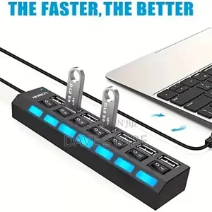 7 Port High Speed Multi Usb Hub