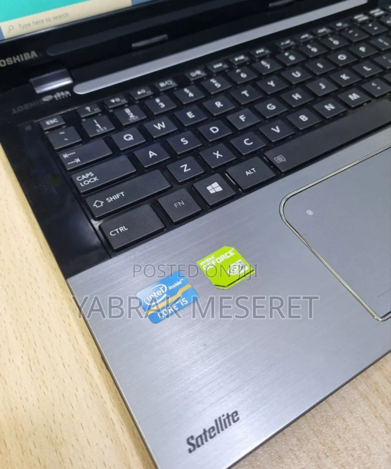 New Laptop Toshiba 4GB Intel Core I7 HDD 500GB