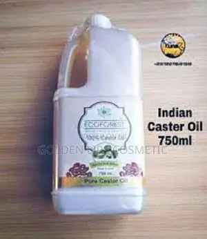 Photo - Ecoforest Pure Castor Oil – 750 Ml Natural
