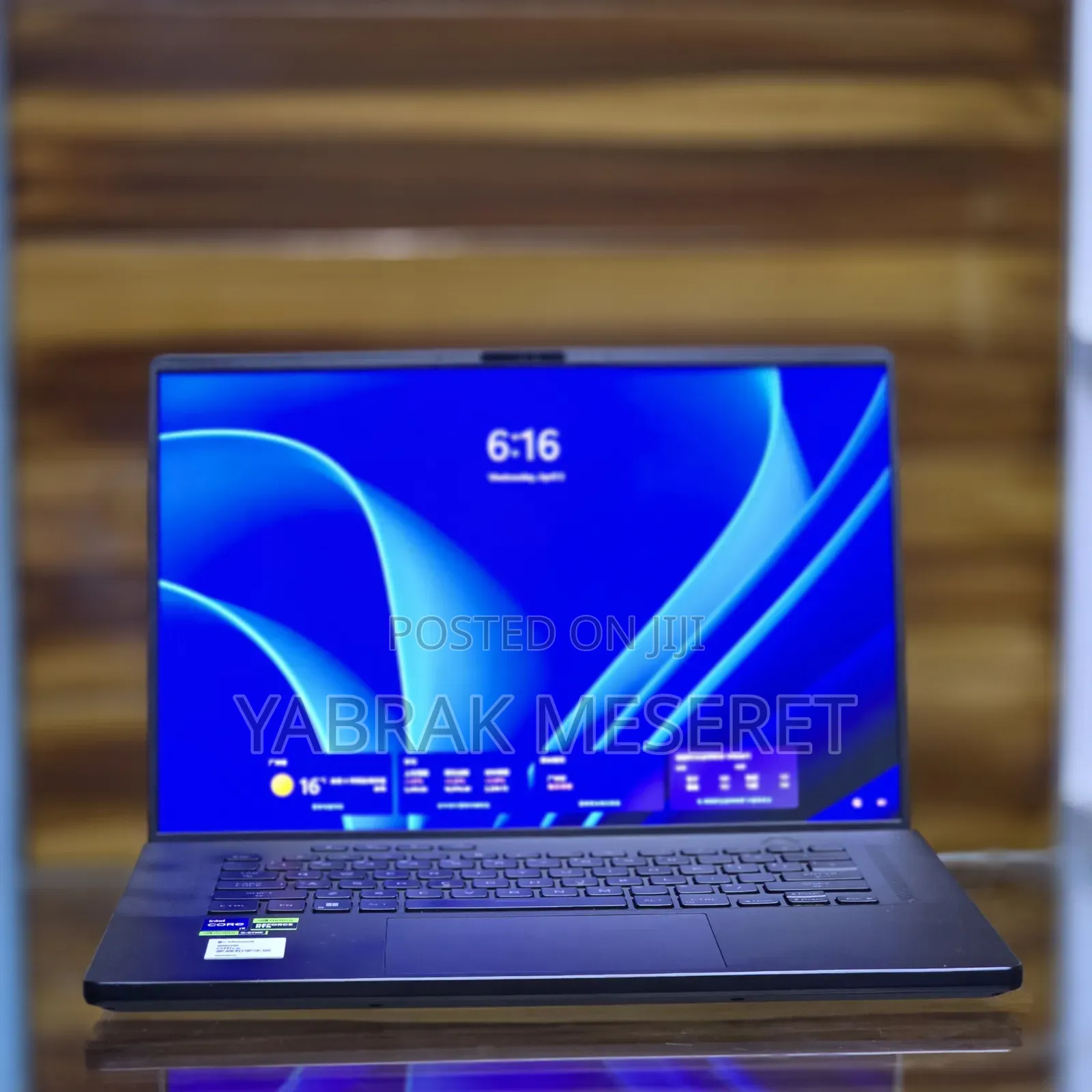 New Laptop Asus ROG Zephyrus M16 GU603HR 18GB Intel Core I9 SSD 1T